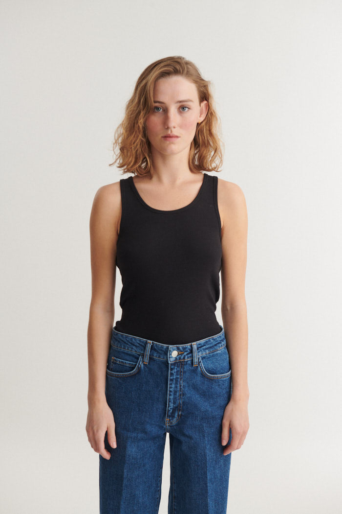 Basic Apparel Ludmilla Tank Tops & tank-tops 001 Black